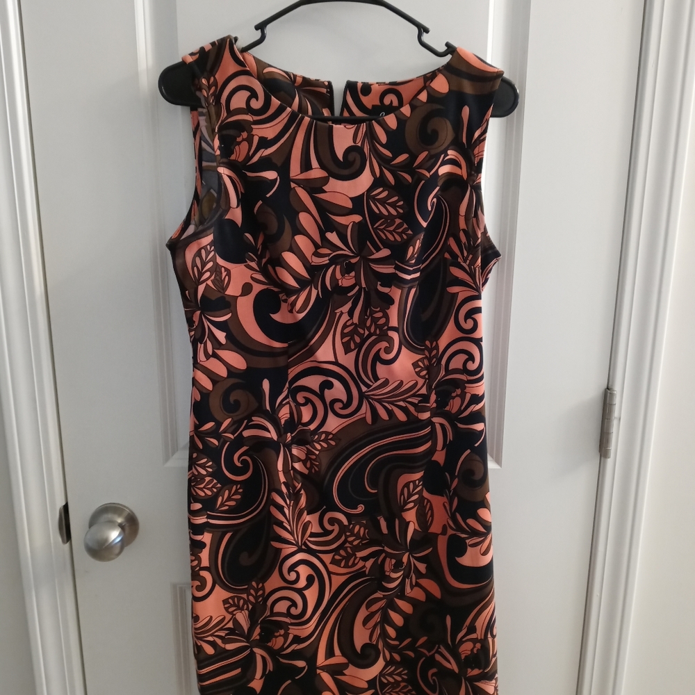 Connected Midi Sleeveless Dress Size 8